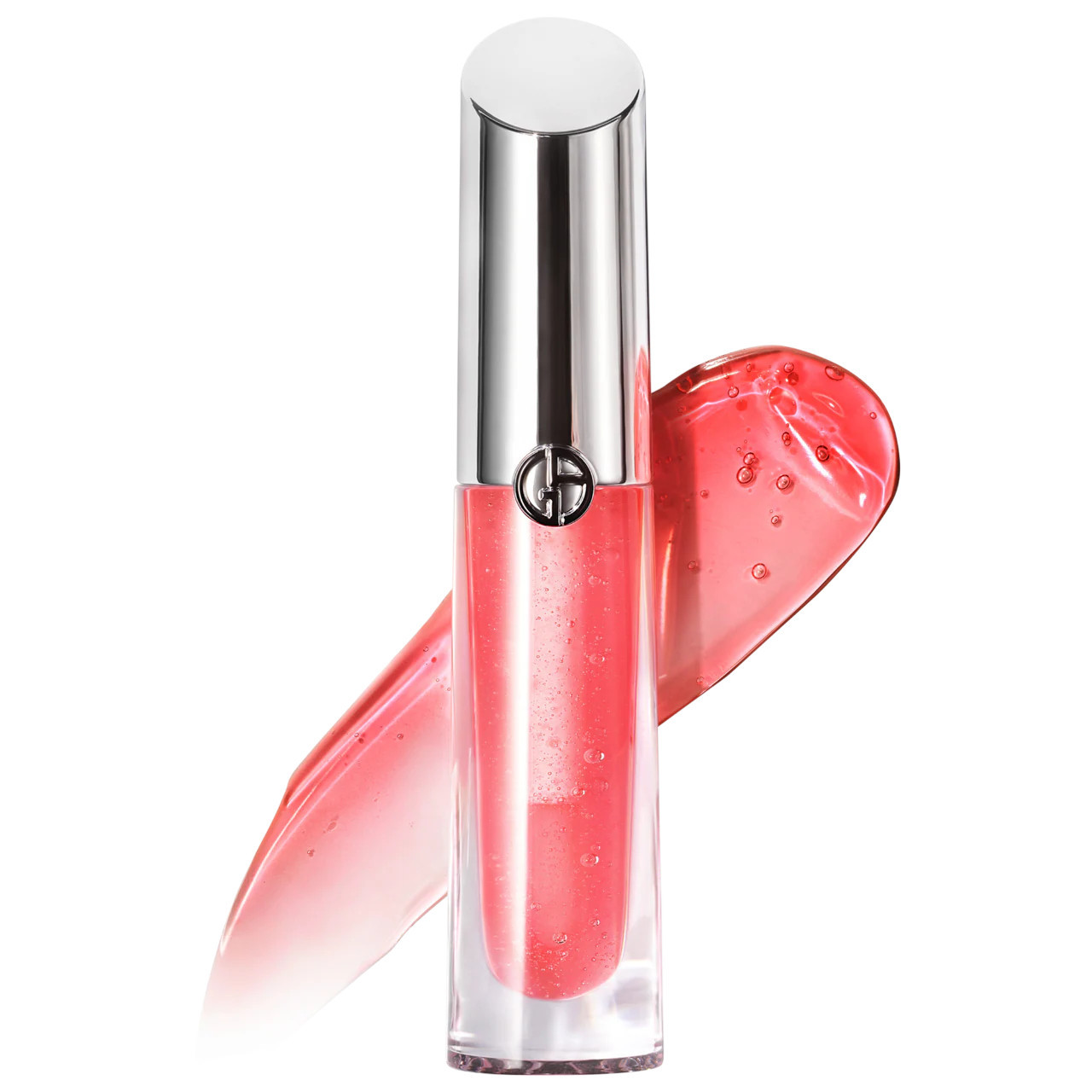 Armani Beauty Prisma Glass Hydrating Lip Gloss with Squalane 04 Cherry Glaze 0.11 fl oz | Sephora (US)