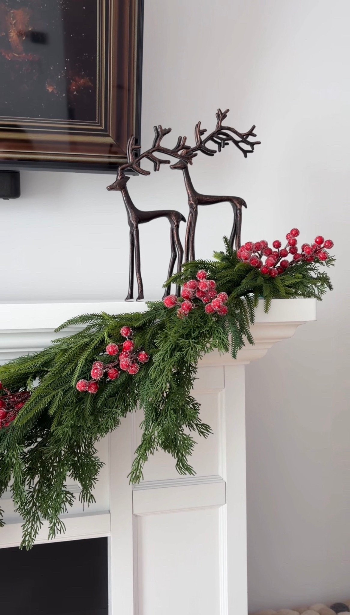 Metal reindeer from Walmart 🦌❤️