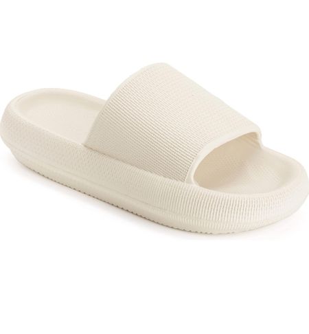 I have these in tan and they are like walking on pillows! 

#amazon 
#slides
#sandals
#womensshoes 

#LTKover40 #LTKshoecrush #LTKSpringSale