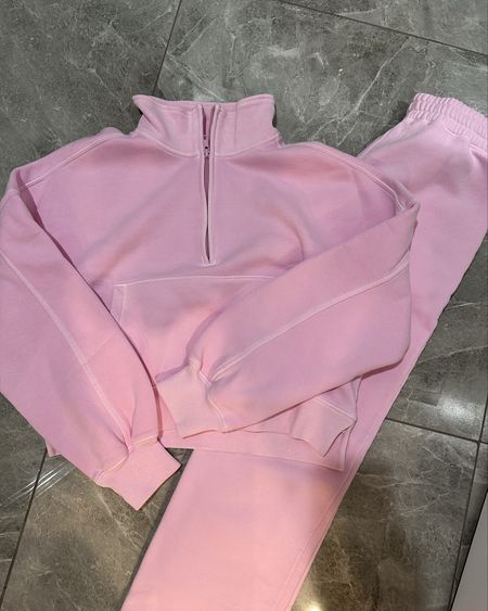 My favorite matching jogger set - I added the colors below that are on major sale as low as $30!!!!!! Pink not on major sale. True to size 