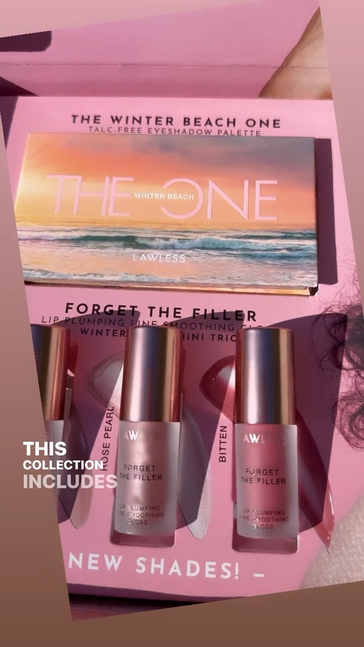 Holiday makeup 2022, lawless, clean beauty 

The Lawless Winter Beach Collection is available now and it’s so wearable gorgeous, you guys!🤍❄️🏖️

#LTKHoliday #LTKbeauty #LTKSeasonal