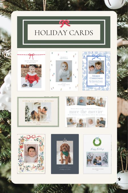 Holiday Christmas Photo Cards 

#LTKHoliday #LTKfamily #LTKSeasonal