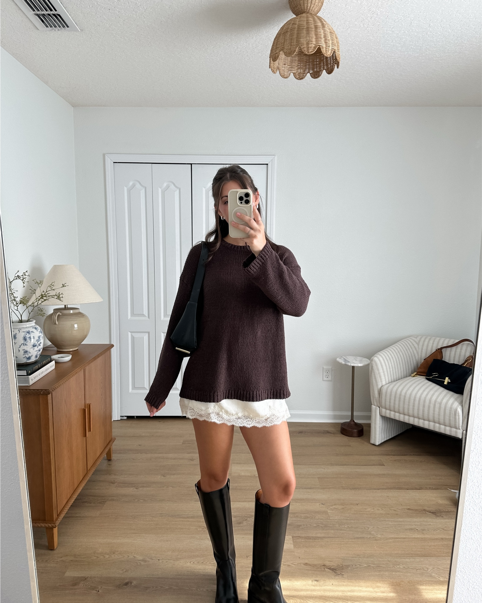 Recent outfits & details ✨ 
Gap code: ADDON
Abercrombie code: SUITEAF (ends 10/13) 
Look 1: small skort & sweater
Look 2: xs cardigan, 26 jeans
Look 3: medium sweater, xs tee & pants
Look 4: small top, 25 jeans
Look 5: xs leggings, medium sports bra, small sweatshirt 
Look 6: medium sweater, xs tee 

#LTKSeasonal #LTKStyleTip #LTKSaleAlert