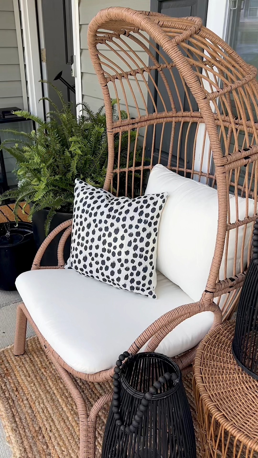 It’s springggg 🌱  If you only buy ONE thing for your patio/ outdoor space this year, let it be a solar fountain!!
#patiofurniture #frontporchdecor #outdoordecor 
Patio refresh, spring front porch, outdoor decor bestsellers, Amazon patio furniture, narrow egg chair, outdoor pillow covers, outdoor pillows

#LTKWatchNow #LTKHome #LTKSaleAlert
