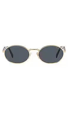 Prada Oval in Gold from Revolve.com | Revolve Clothing (Global)