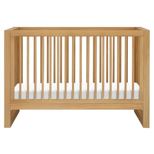 Namesake Nantucket Honey Pine 3-in-1 Convertible Crib with Toddler Bed Conversion Kit | Kathy Kuo Home