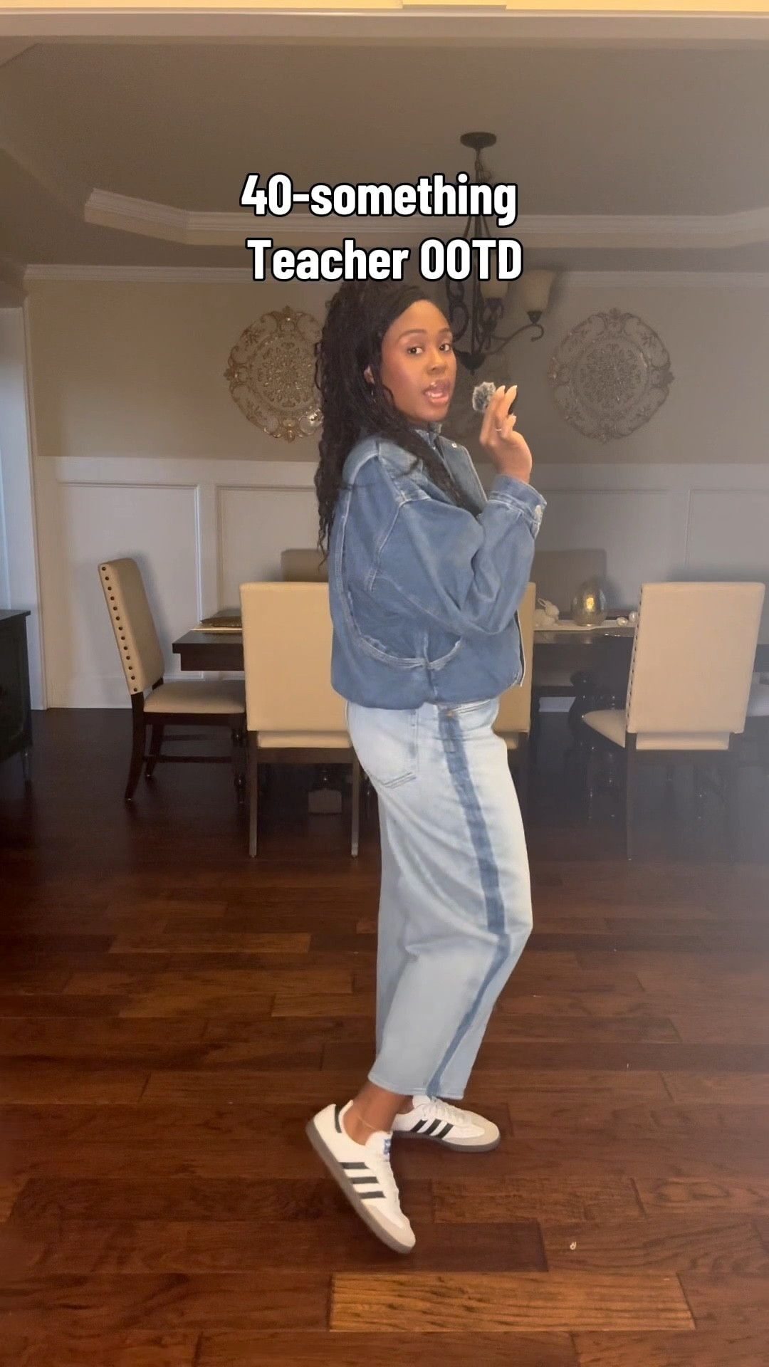 Forgot to share yesterdays outfit! I am reallyloving these @Target barrel jeans!

#LTKdayinmylife #LTKootd