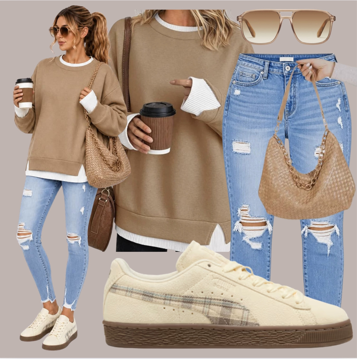 Plaid girls, this entire fall look was made for YOU! 🍂

PUMA just dropped these plaid sneakers, and I honestly haven’t seen another pair like them. They instantly take a basic outfit and give it that fun, preppy fall vibe!

Now let’s talk about this two-in-one top. It looks like you perfectly layered two separate shirts—but it’s actually just ONE piece! No guessing what goes together, no adjusting two shirts and no uncomfortable extra bulk. Just throw it on and instantly look styled and put together!

Cozy, comfy and completely on trend—comment PLAID and I’ll send you the links to grab the entire outfit! 🤎

#LTKgrwm #LTKmomlife #LTKdayinmylife