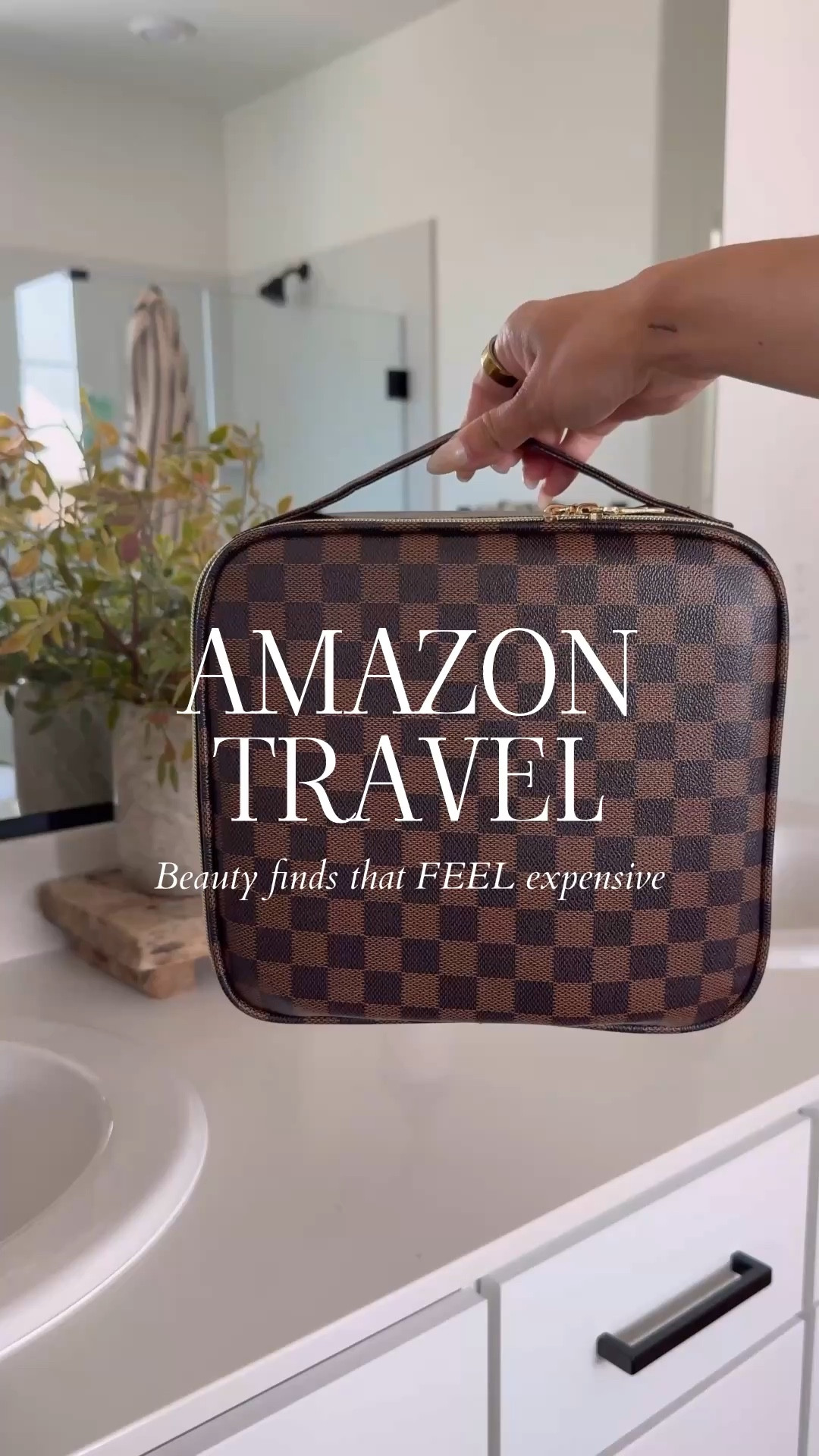 Travel Beauty Bag Organizer for Makeup & Skincare Essentials 

#makeuporganizer #beautybag #amazonbeautyfinds #beautyorganization #travelessentials


#LTKTravel #LTKstorytime #LTKgrwm