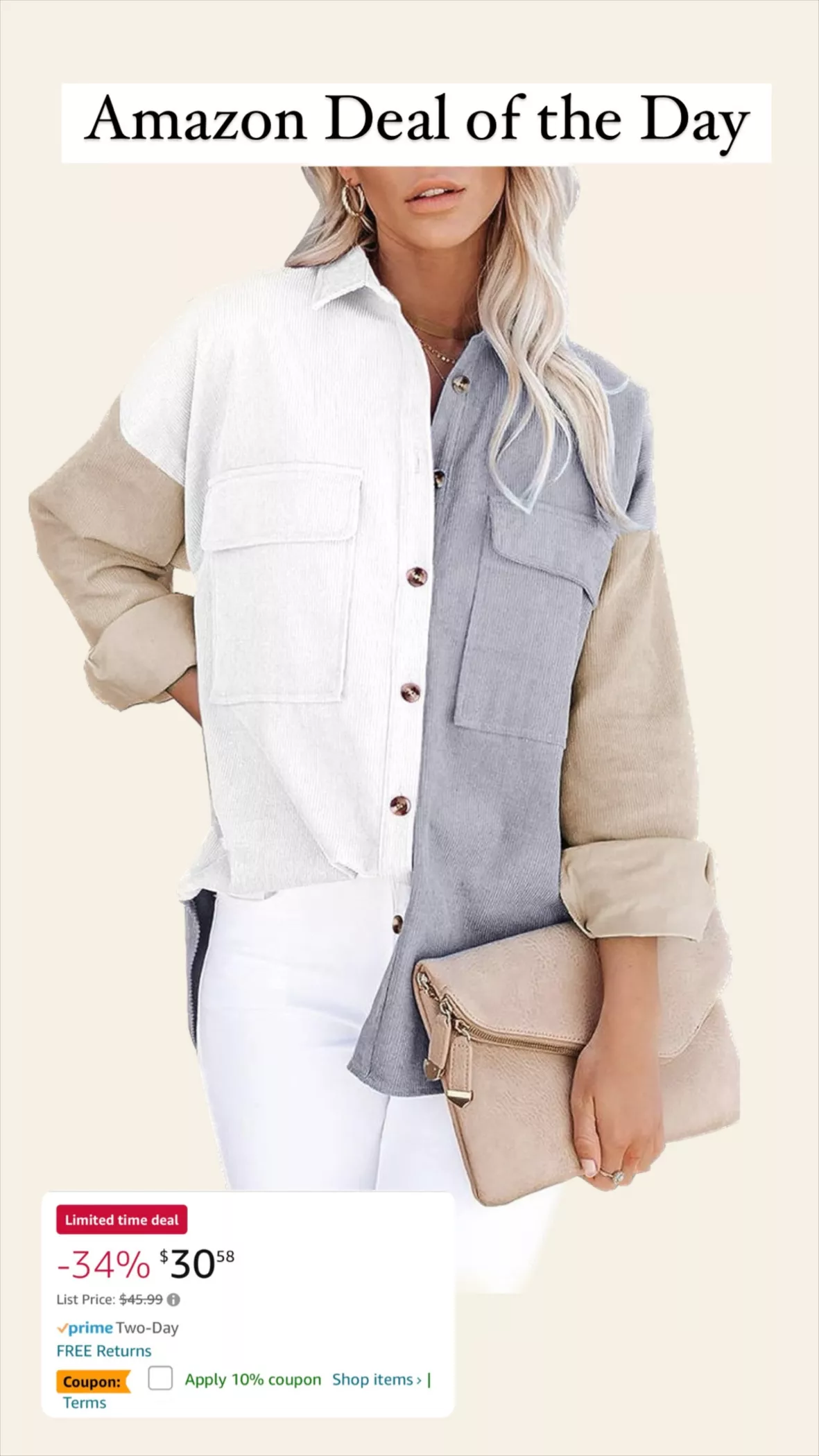 Dokotoo Womens Corduroy Button … curated on LTK