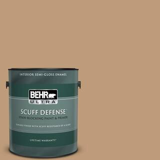 BEHR ULTRA 1 gal. #PPU4-06 Teatime Extra Durable Semi-Gloss Enamel Interior Paint & Primer 375401... | The Home Depot