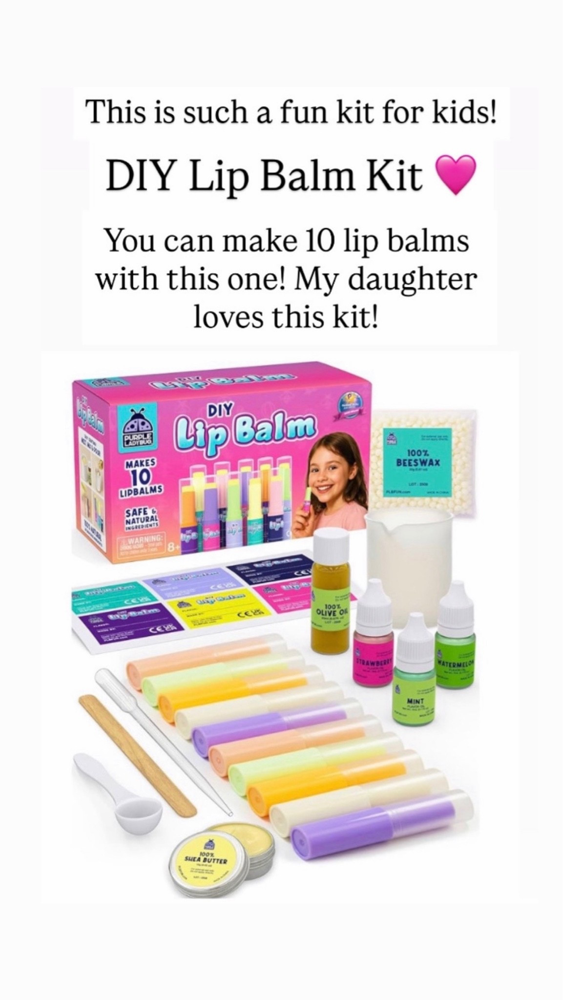 Cute lip balm kit for kids

#LTKKids