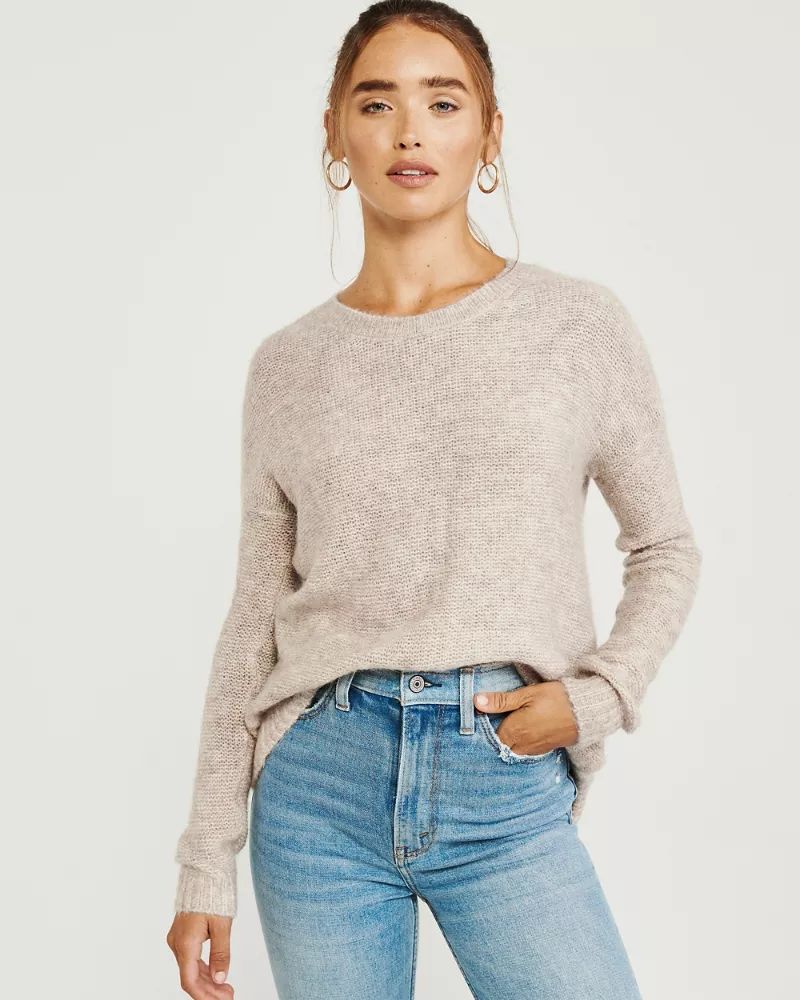 Split-Back Sweater | Abercrombie & Fitch US & UK