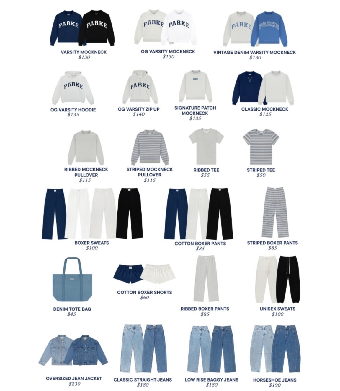 New @parke collection!!! Tons of sizes still in stock! 🫧🫶🏼☁️ 

#LTKootd #LTKselfcare #LTKmorningroutine