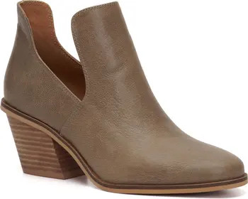 Lucky Brand Vellida Cutout Leather Bootie | Nordstrom | Nordstrom