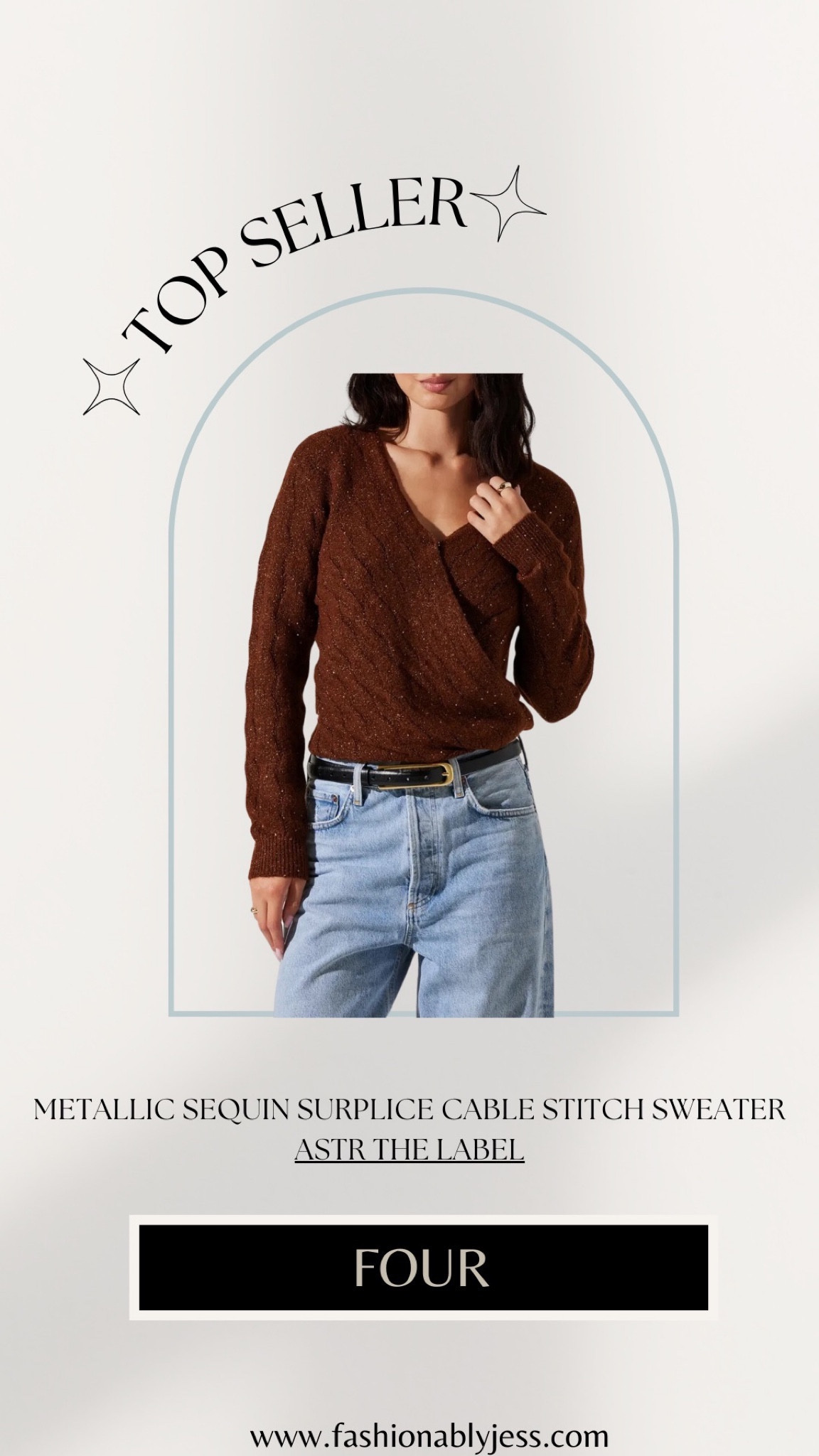 My fav metallic sequin sweater was one of this weeks top sellers! Cute holiday outfit 

#LTKstyletip #LTKHoliday #LTKover40