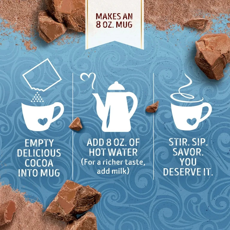 Swiss Miss Classics Milk Chocolate Hot Cocoa Mix Envelopes, 30 Packets - Walmart.com | Walmart (US)