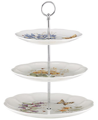 Butterfly Meadow 3-Tiered Server | Macy's