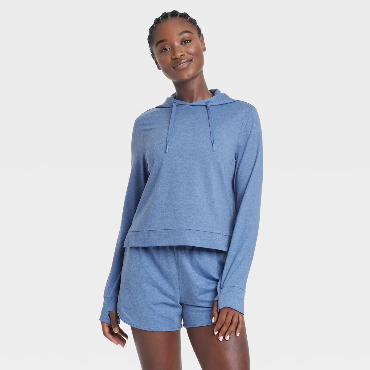 Women's Soft Stretch Hooded Sweatshirt - All In Motion™ | Target
