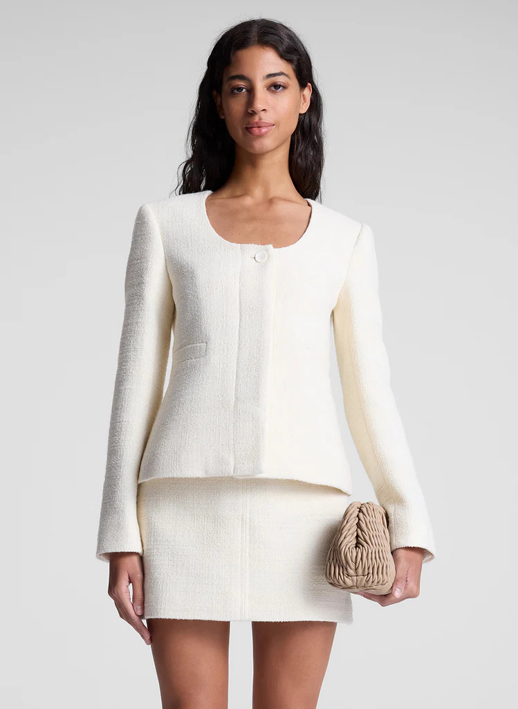 Irene Cotton Boucle Jacket | A.L.C