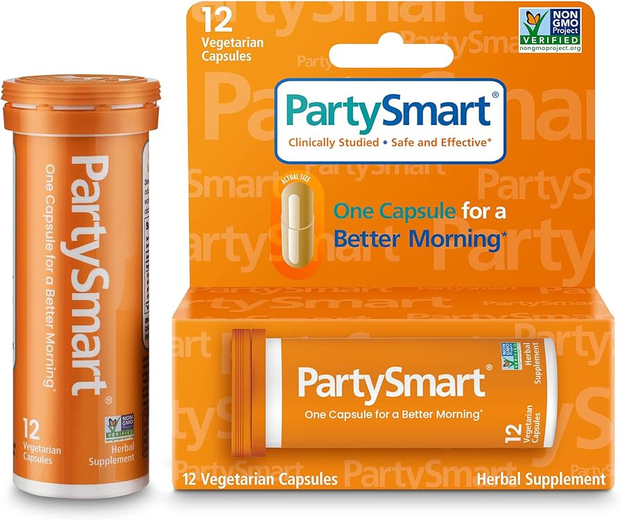 Himalaya PartySmart, One Capsule for a Better Morning, Plant-Based, Liver Support, Better Morning... | Amazon (US)
