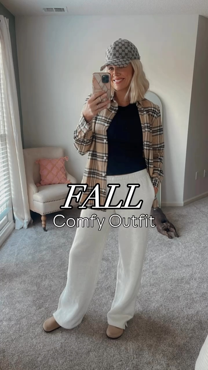 Everyone is all excited for fall boots, sweaters, & jeans, but I am more like give me all the sweats, flannels & comfy shoes!  🤩 These are a top selling cozy sweatpant & THE best $8 tanks from target, paired the cutest hat, flannel, & the comfiest shoes from Amazon! 



#LTKStyleTip #LTKSeasonal #LTKOver40