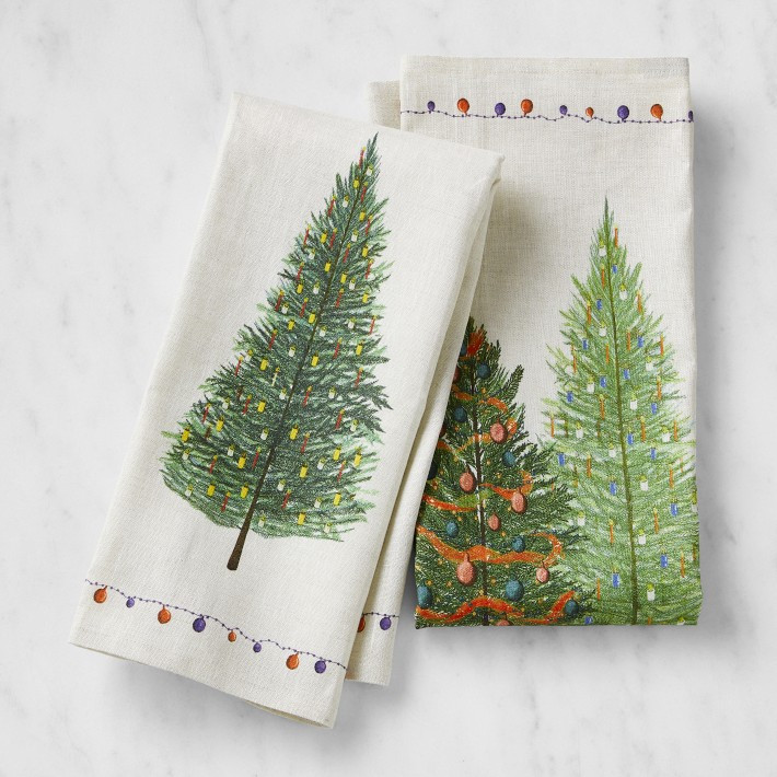 Holiday Forest Towels, Set of 2 | Williams-Sonoma