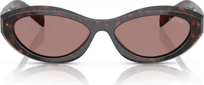 Prada 56mm Oval Sunglasses | Nordstrom | Nordstrom