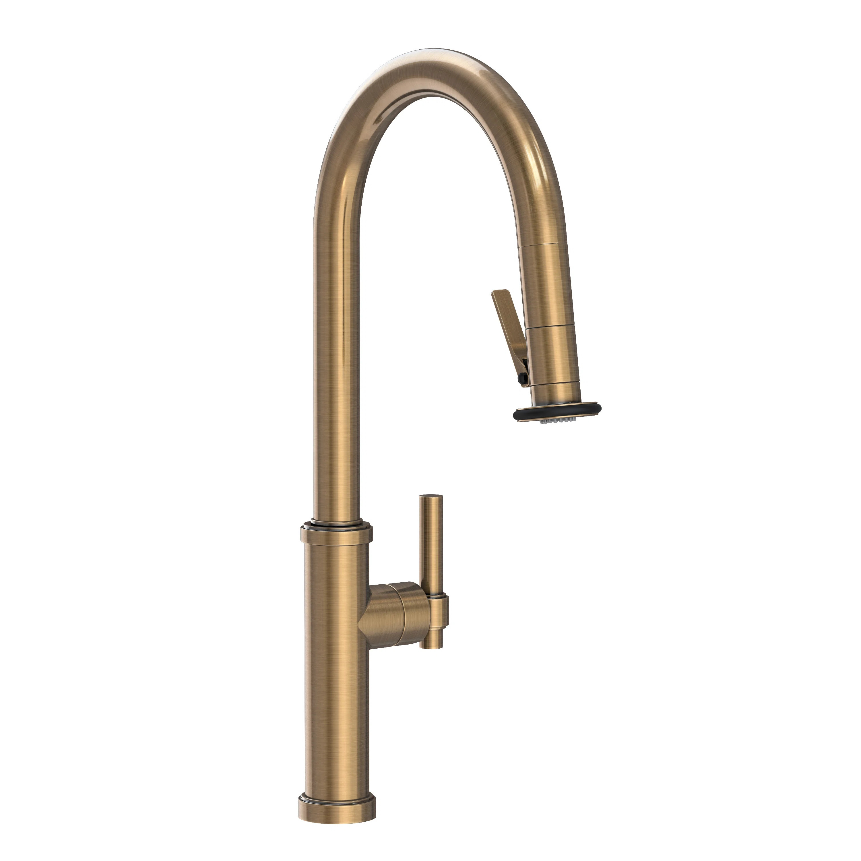Newport Brass Pull-Down Kitchen Faucet - Trigger Spray | Wayfair | Wayfair North America