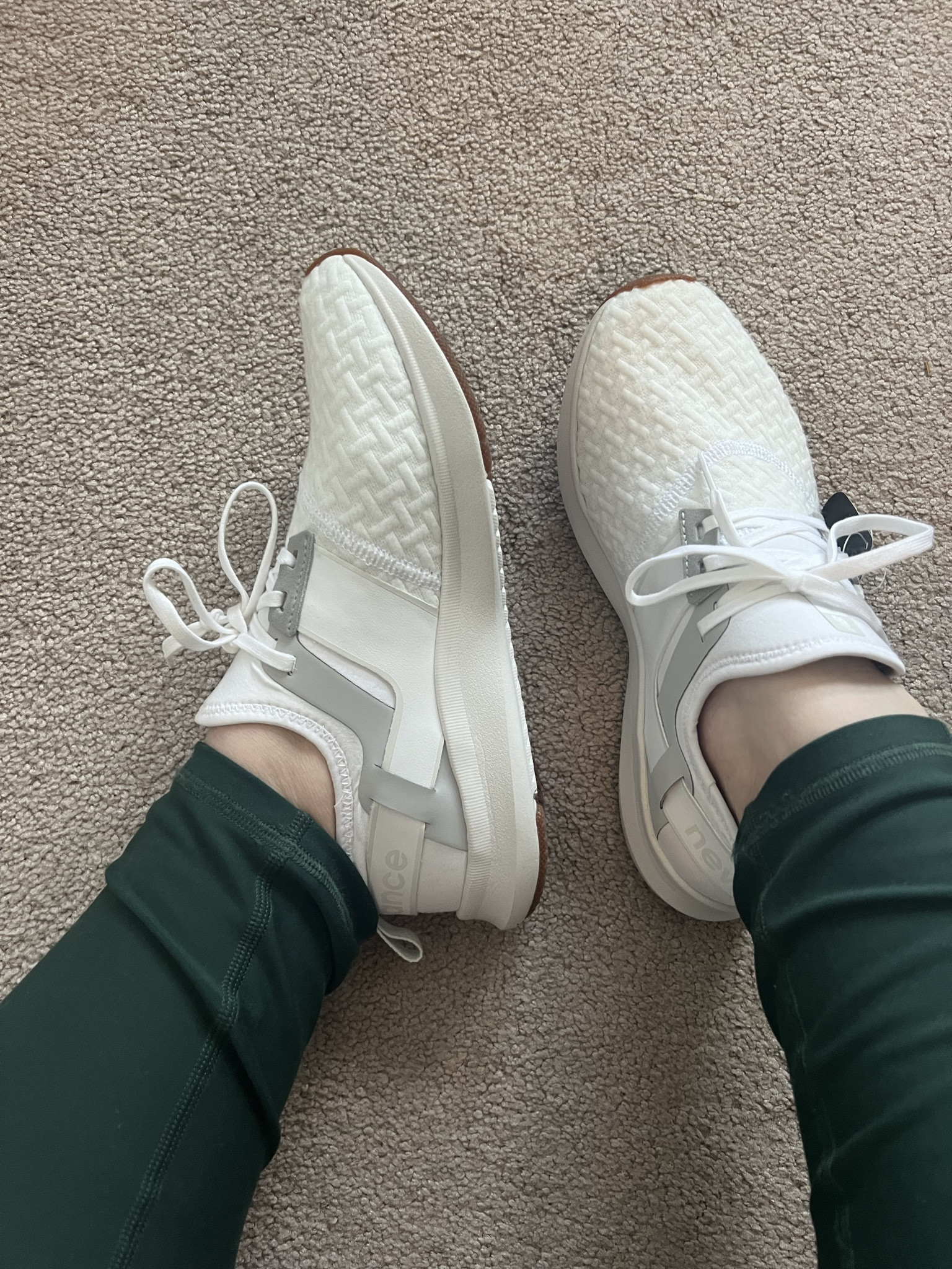 Very comfortable New Balance sneakers for walking. Size up a half size. Wide width available. 

#newbalance #sneakers #gym #fitness #nb #shoes #footwear 

#LTKfitness