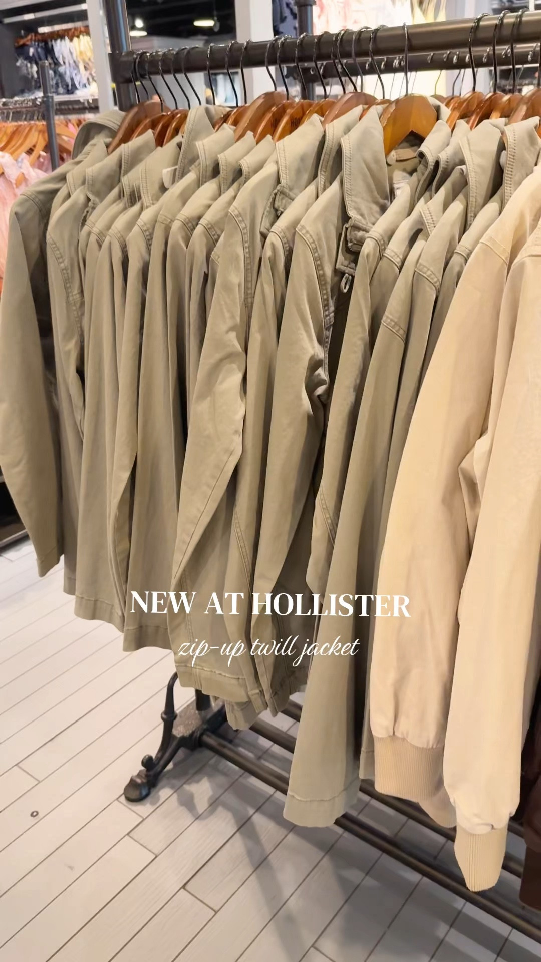 obsessed with these hollister twill jackets 🤍 the fit is so effortless and lightweight making them perfect for layering right now or throwing on during summer nights

#ltkstyle #ltkfinds #hollisterstyle #everydayoutfit #springsummerstyle 

#LTKgrwm #LTKSaleAlert #LTKootd