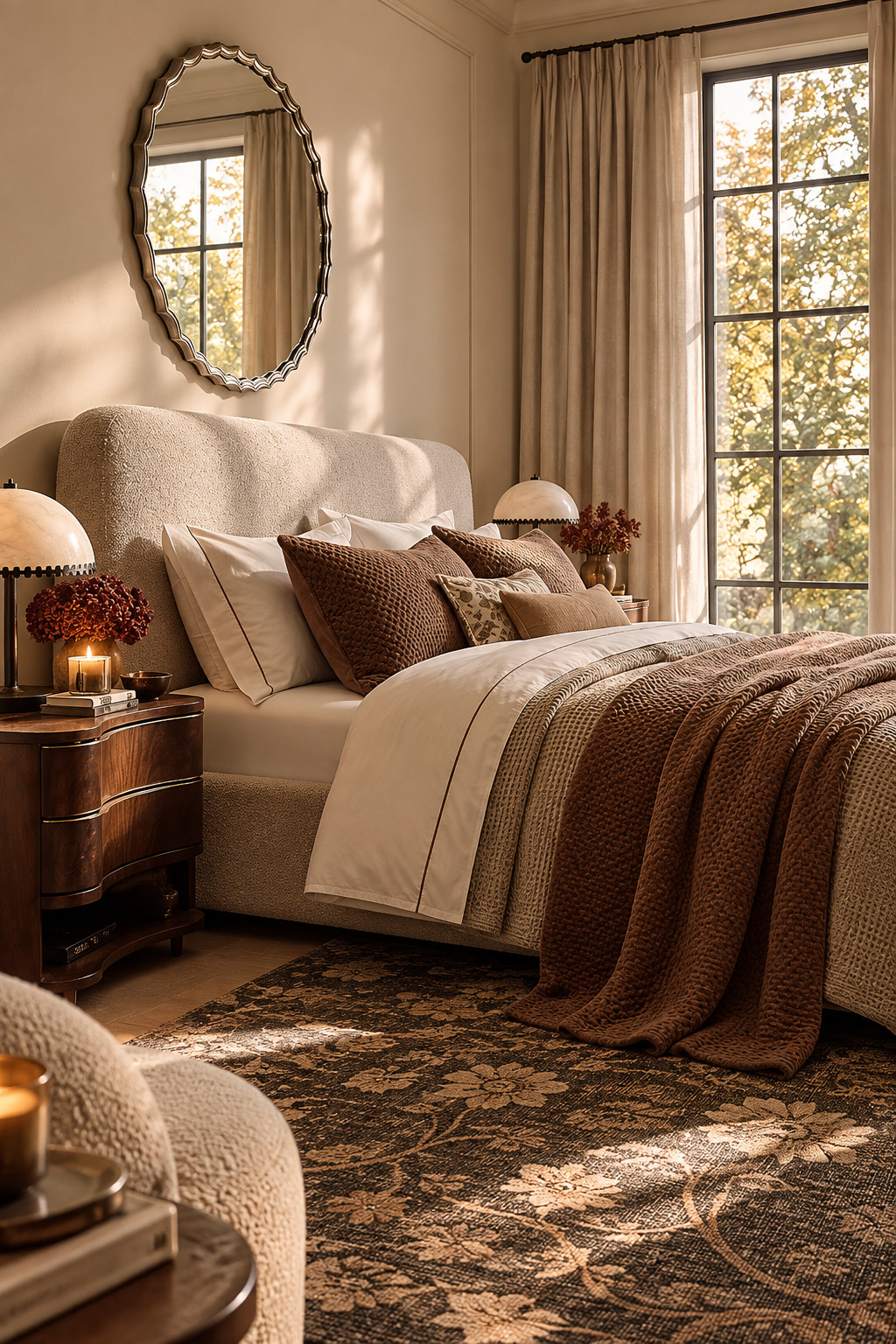 These CB2 bed finds are such a dream if you’re into warm neutrals and elevated basics 🤍 I love the mix of boucle, velvet, walnut, and soft linen styling. Every one feels like the kind of piece you can build a whole gorgeous bedroom around. #CB2Beds #CB2Finds #WarmNeutralHome #BedroomInspo #LuxuryBedroom #ModernBed #BoucleBed #WoodBed #NeutralInteriors #HomeDecorFinds #BedroomStyle 

 #LTKSeasonal #LTKHome #LTKSaleAlert