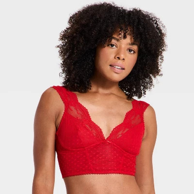 Women's Heart Lace Bra Top - Wild Fable™ | Target