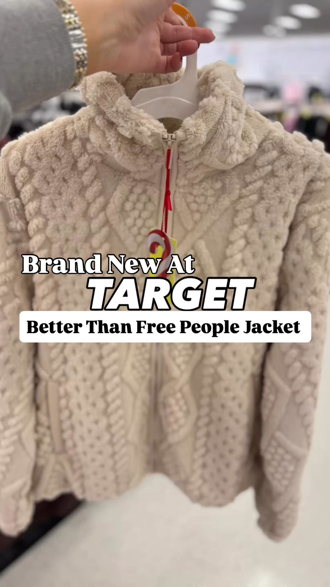 Better than Free People jacket // brand new at Target! Just released‼️ I’ve been waiting to share this- IMO, this jacket is just as good as designer, but costs a fraction of the price!! I grabbed it soo fast in-store! Loving this coat for on-the-go! So comfy and cute! A cold weather staple if you ask me! Two neutral colors available, sizes XS-XXL. Sell out risk ‼️Love the casual fit and that the length hits below the waist! The full-length zipper and pockets are the best! And I love a high collar moment! Perfect for everyday wear, travel, and outdoor activities! So versatile for these cold months ahead! Would make a great gift for her this holiday! Check back soon for a try-on reel! 🫶🏻 

#LTKActive #LTKGiftGuide #LTKFindsUnder50