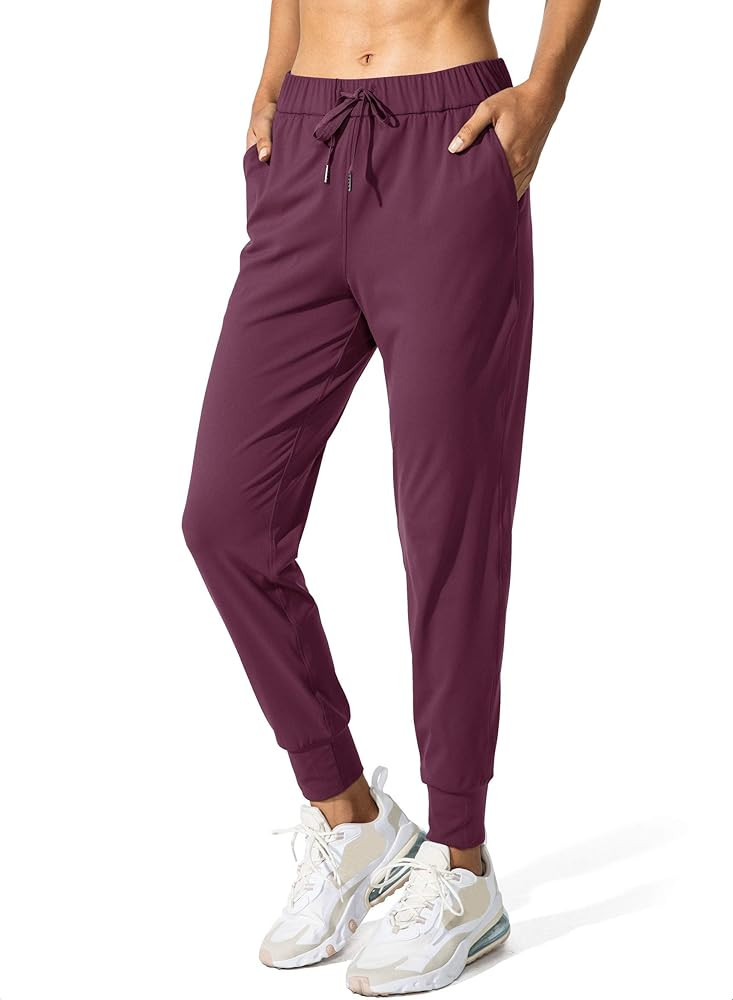 SANTINY Women's Joggers Pants Pockets Drawstring Running Sweatpants for Women Lounge Workout Jogg... | Amazon (US)