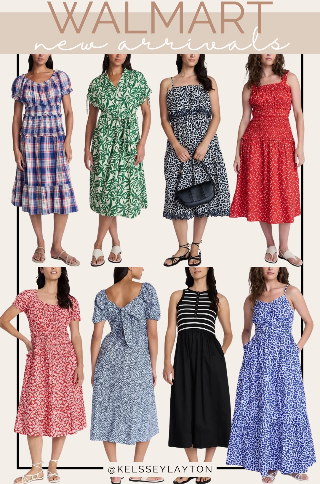 Walmart new arrival, time and tru midi dresses 

#LTKWorkwear #LTKootd #LTKmomlife
