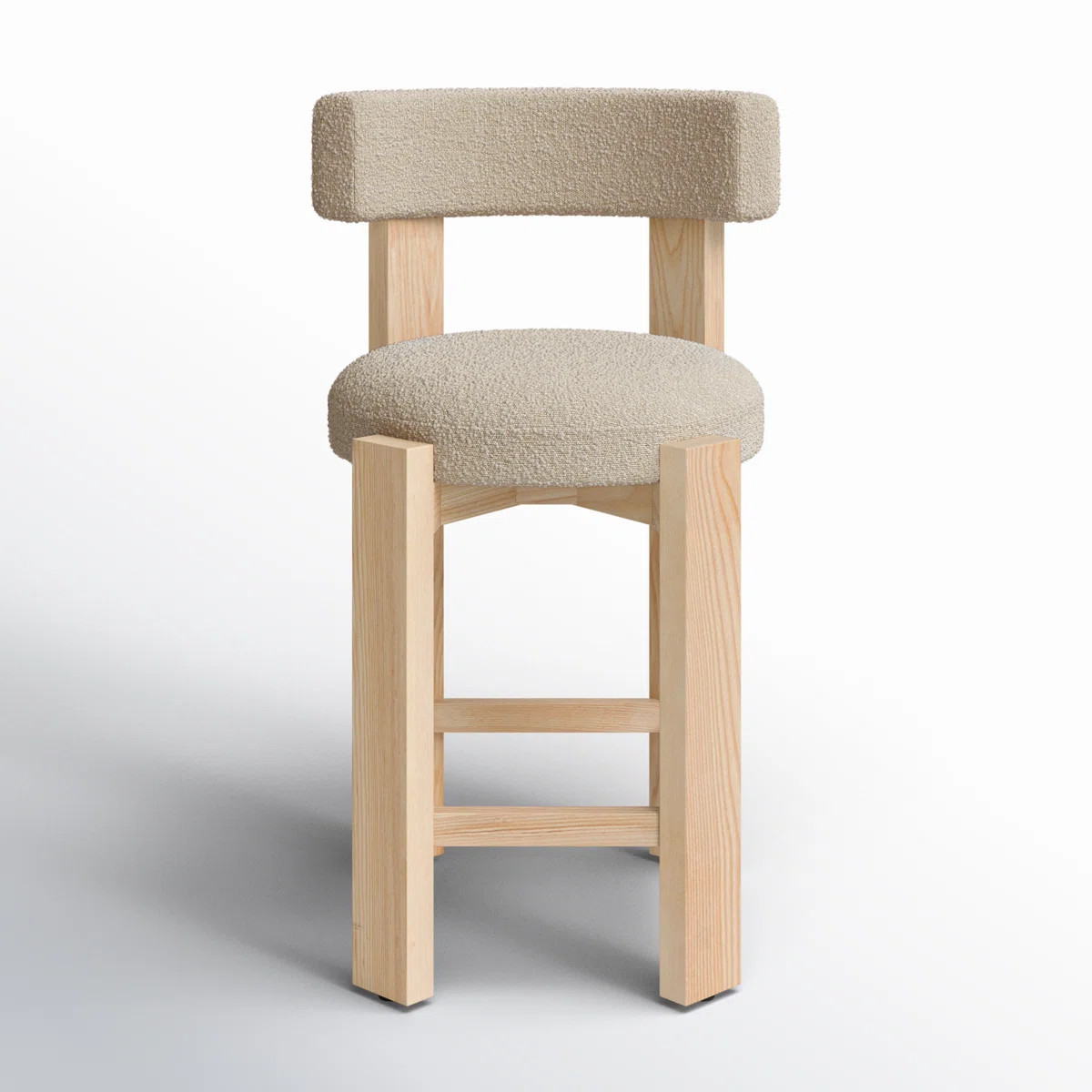 Eugenia Boucle Counter Stool | AllModern