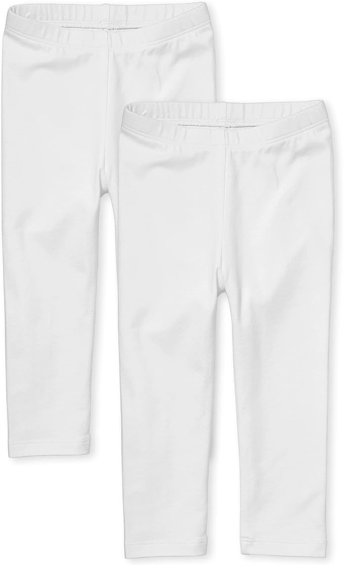 The Children's Place Baby-Girls and Toddler Leggings 2-Pack | Amazon (US)