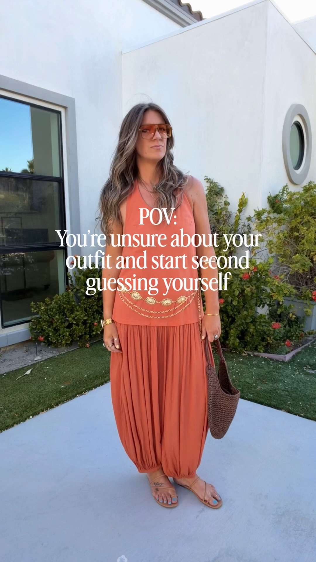 Never second guessing myself again! Wearing a medium in jumpsuit

#LTKTall #LTKOver40