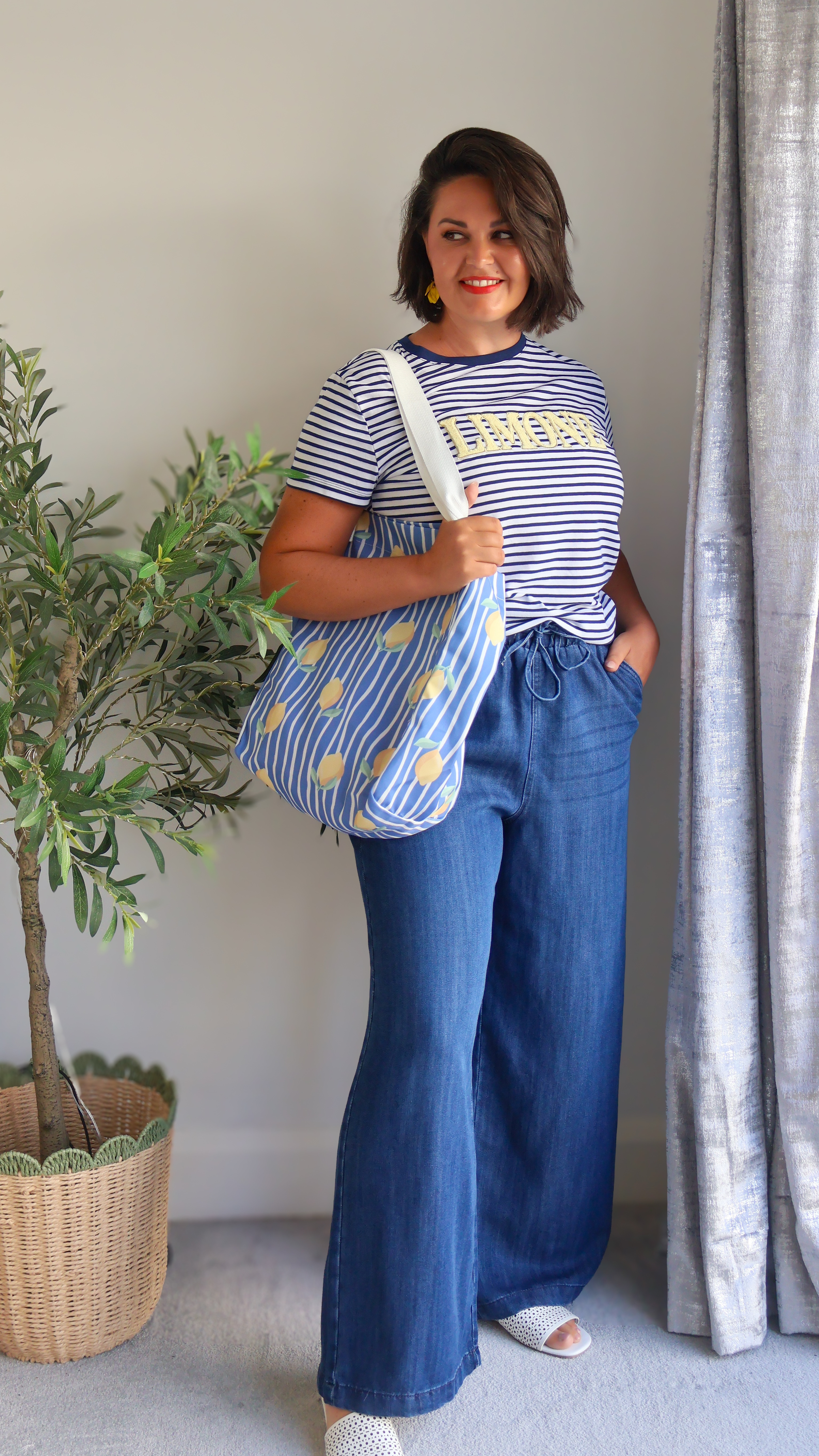 The most comfortable denim wid leg trousers ever! 

I’m totally in my lemon era right now, I’m obsessed 

#LTKmidsize #LTKuk #LTKsummer