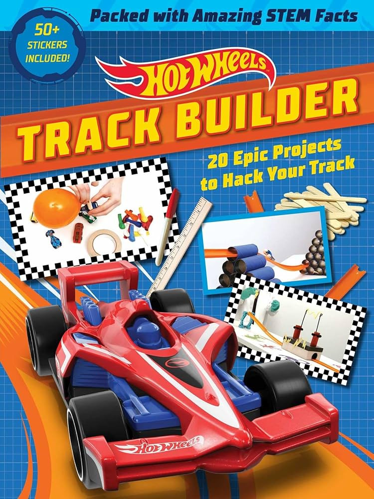 Hot Wheels Track Builder: 20 Epic Projects to Hack Your Track (STEM Books for Kids, Activity Book... | Amazon (CA)