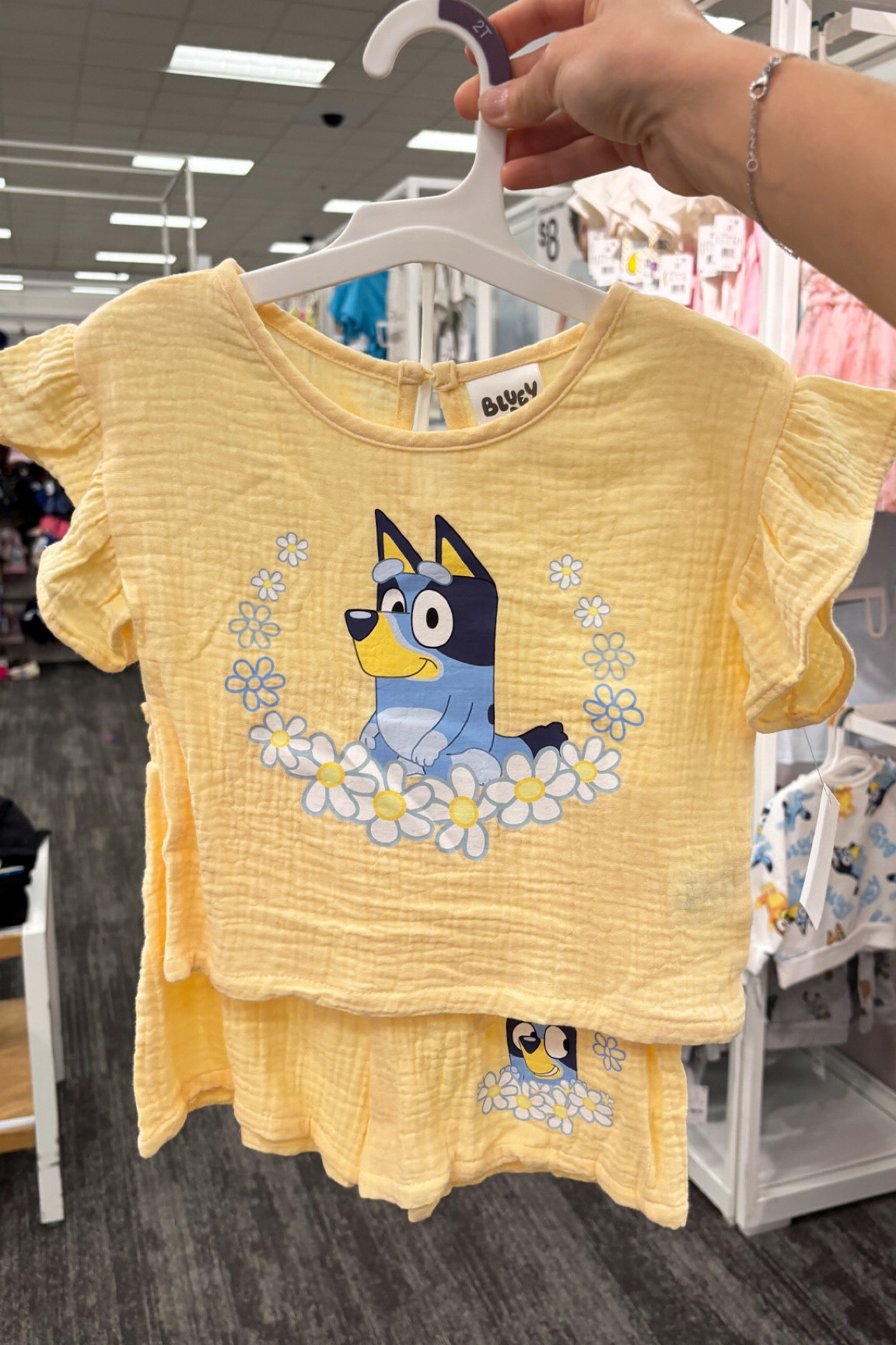 Cute Bluey Toddler Clothes at Target including dresses, sets, shirts and even shoes 

#LTKVideo #LTKbaby #LTKkids