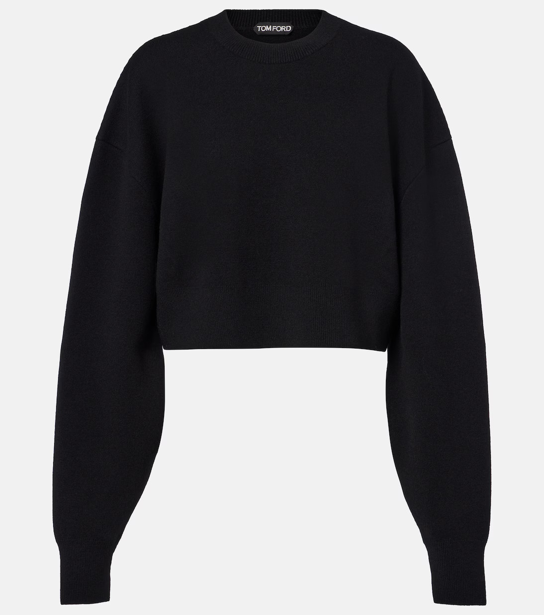 Cropped wool and cashmere-blend sweater | Mytheresa (US/CA)