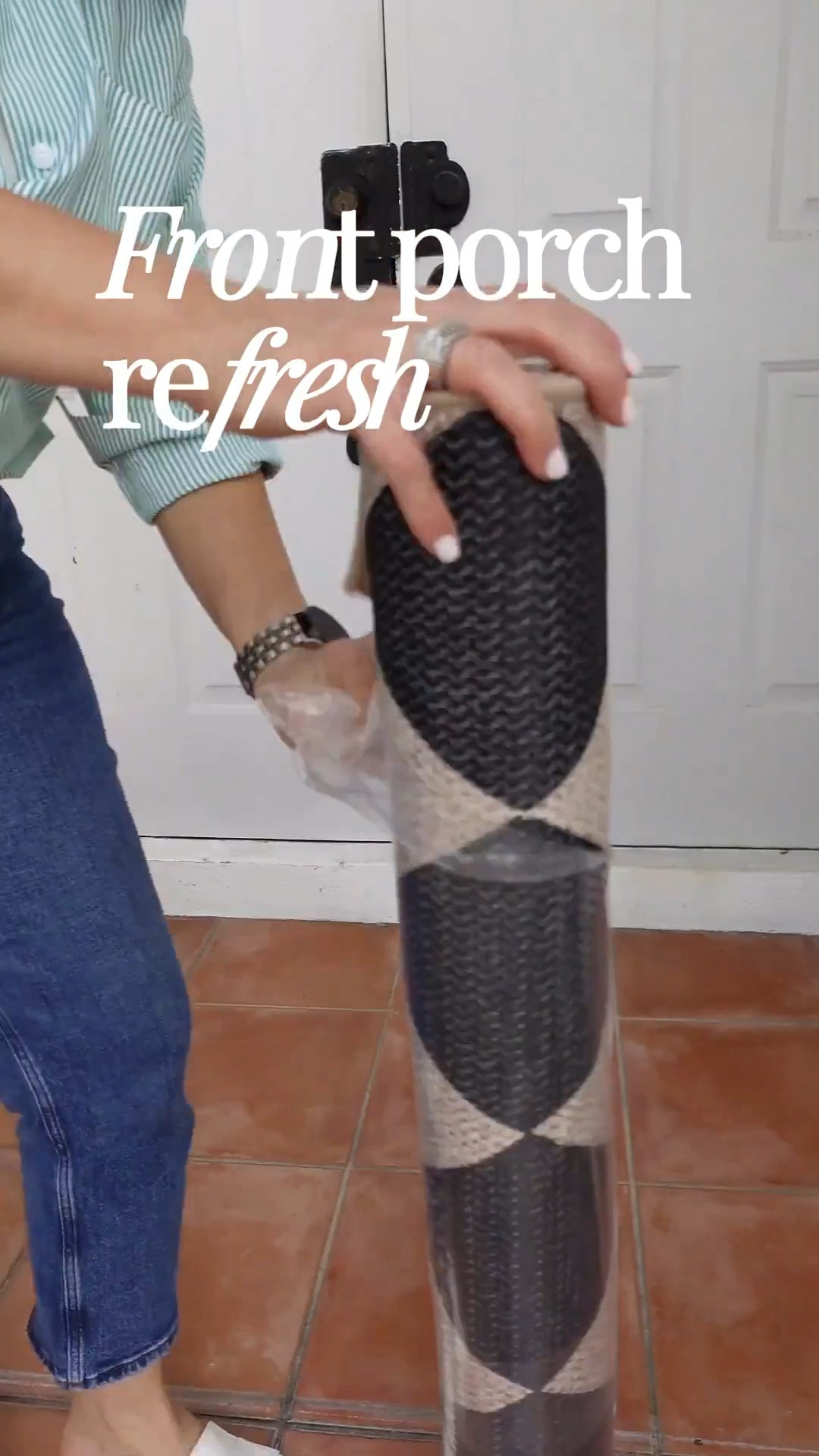 Outdoor rug layered look 

#LTKHome