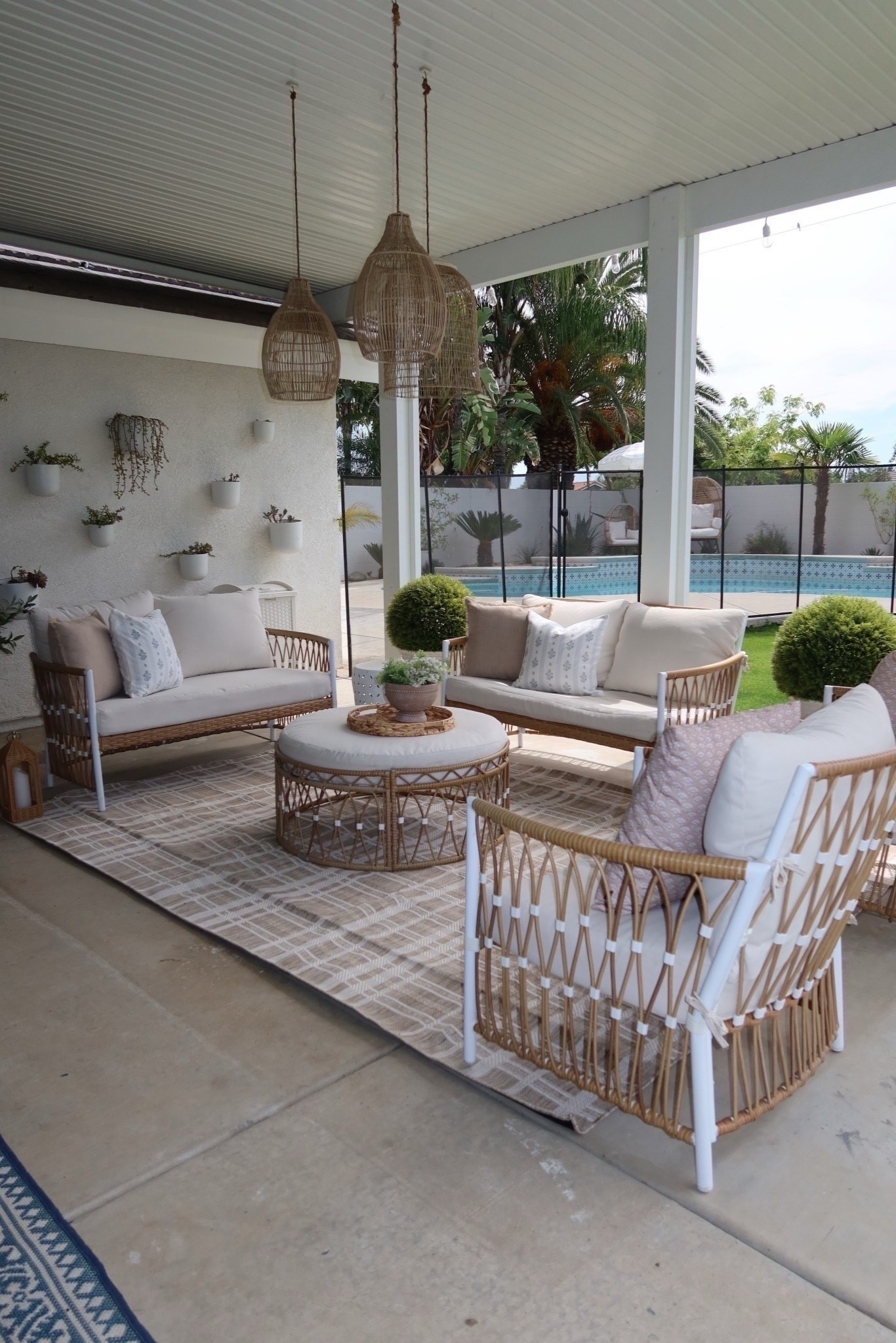 These Walmart backyard finds are giving major Serena & Lily vibes!! All from Walmart too! 

California, Walmart, home decor, Walmart home, affordable home finds, Britt Horton 

#LTKdayinmylife #LTKHome #LTKSeasonal