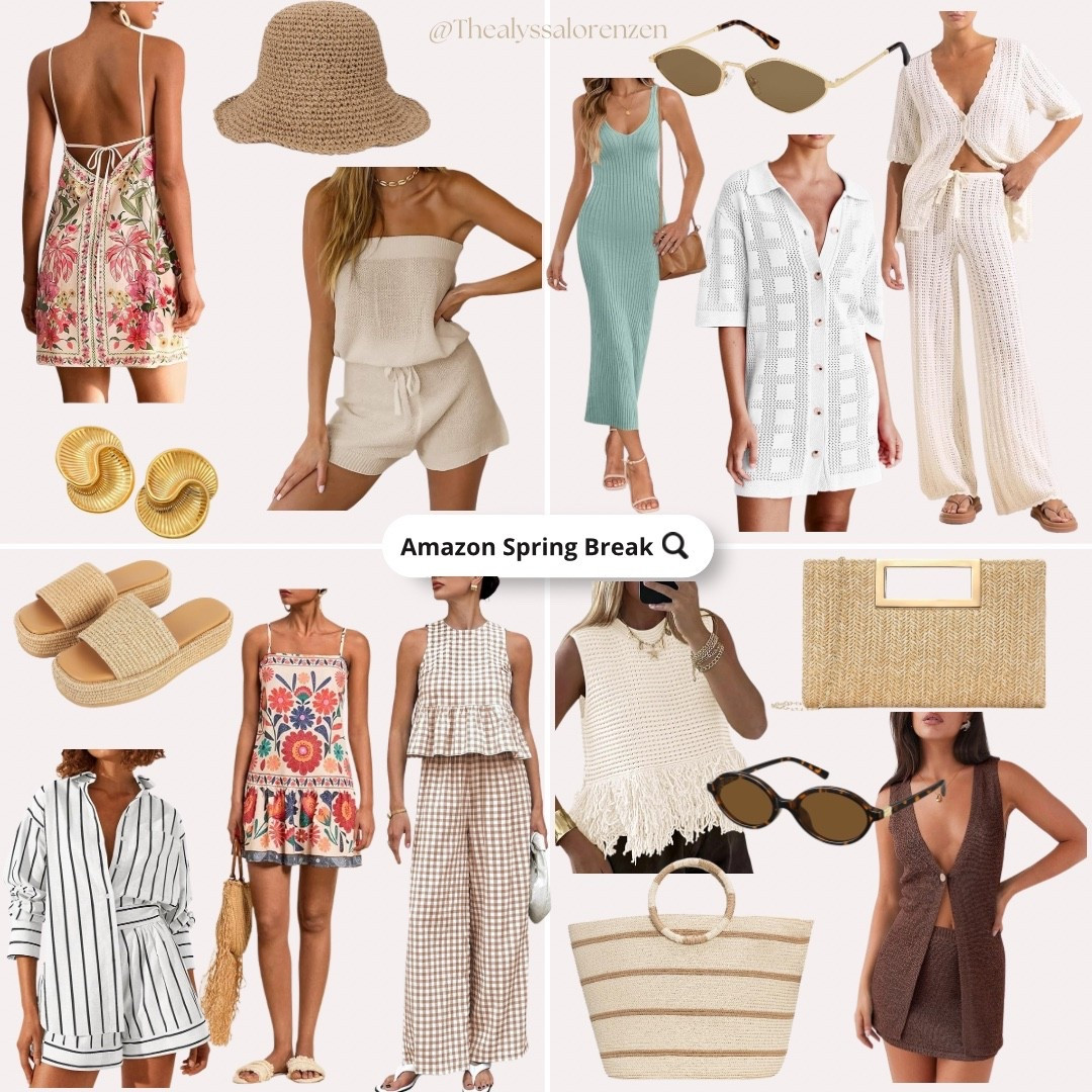 Last minute spring break outfits from Amazon! 

#LTKgrwm #LTKSpringSale #LTKootd