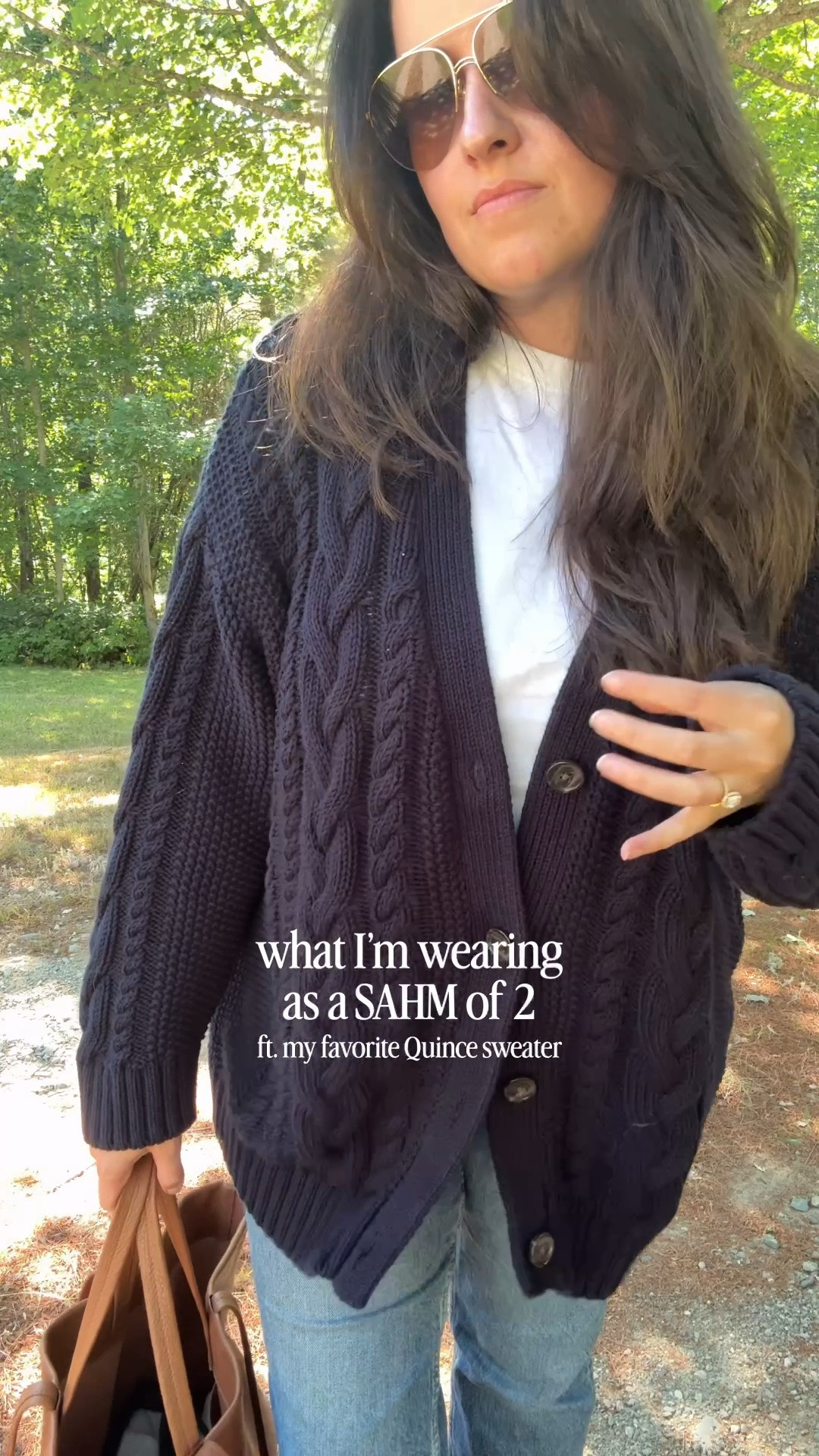 We love an easy, early fall errand day ootd 

This @Quince sweater is 100% cotton and so comfy, oversized, and works for all seasons. One of my top SAHM wardrobe must-haves. (And it’s wonderful postpartum, too!)

#LTKmomlife #LTKootd