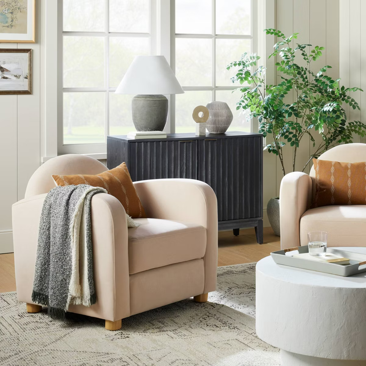 Pacific Palisades Fully Upholstered Accent Chair - Threshold™ designed with Studio McGee | Target
