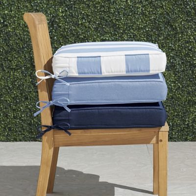 Double-piped Outdoor Chair Cushion | Frontgate