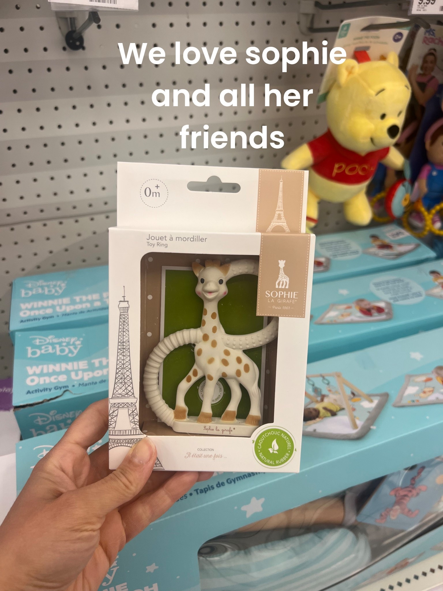 Sophie the giraffe 